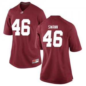 Women's Alabama Crimson Tide #46 Christian Swann Crimson Game NCAA College Football Jersey 2403PGZS1